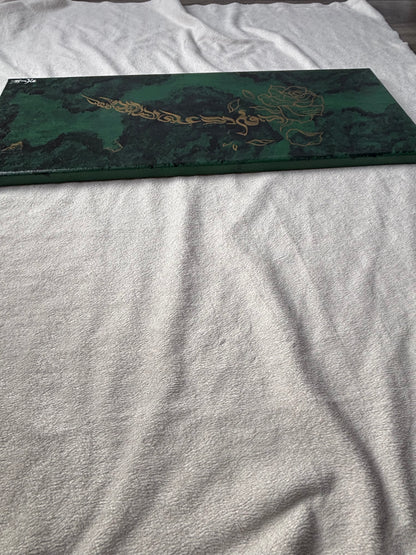 Zulfiqar & the Sacred Rose | Green — Last Available in This Size (Limited Edition)