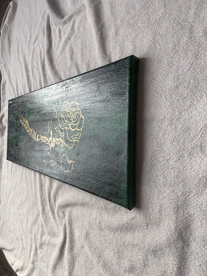 Zulfiqar & the Sacred Rose | Green — Last Available in This Size (Limited Edition)